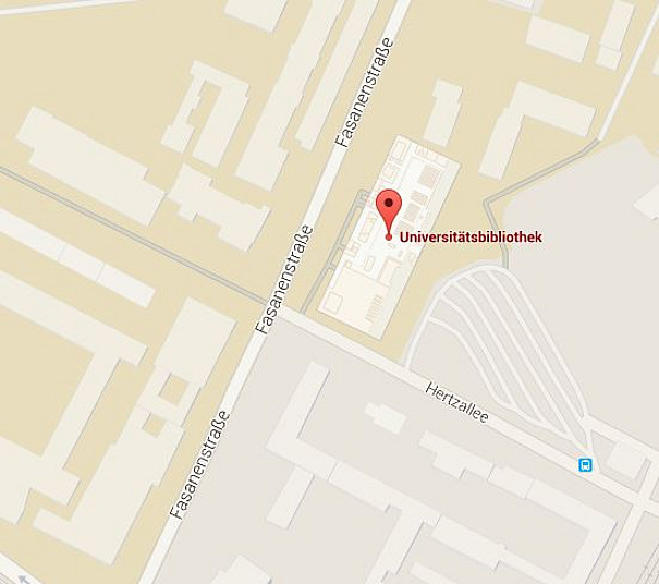 So finden Sie uns mit Google Maps Foto: UdK Berlin So finden Sie uns mit Google Maps