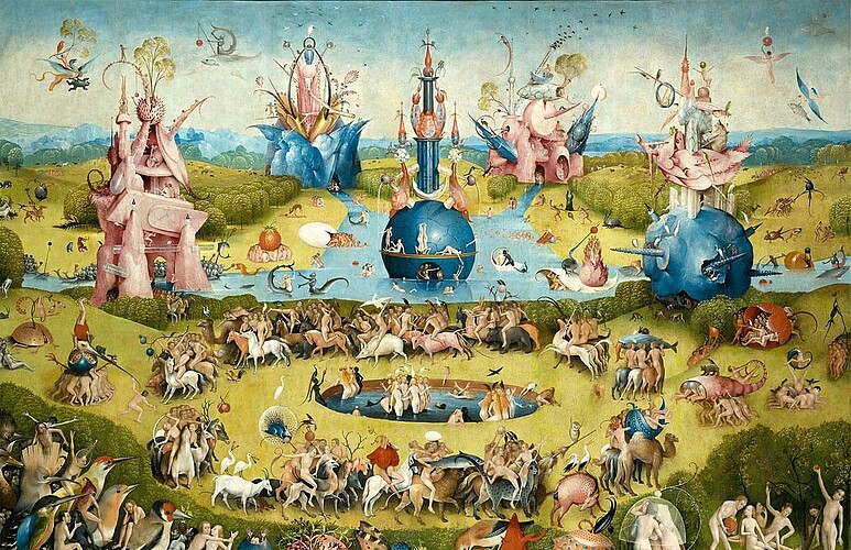 The Garden of Earthly Delights by Hieronymus Bosch