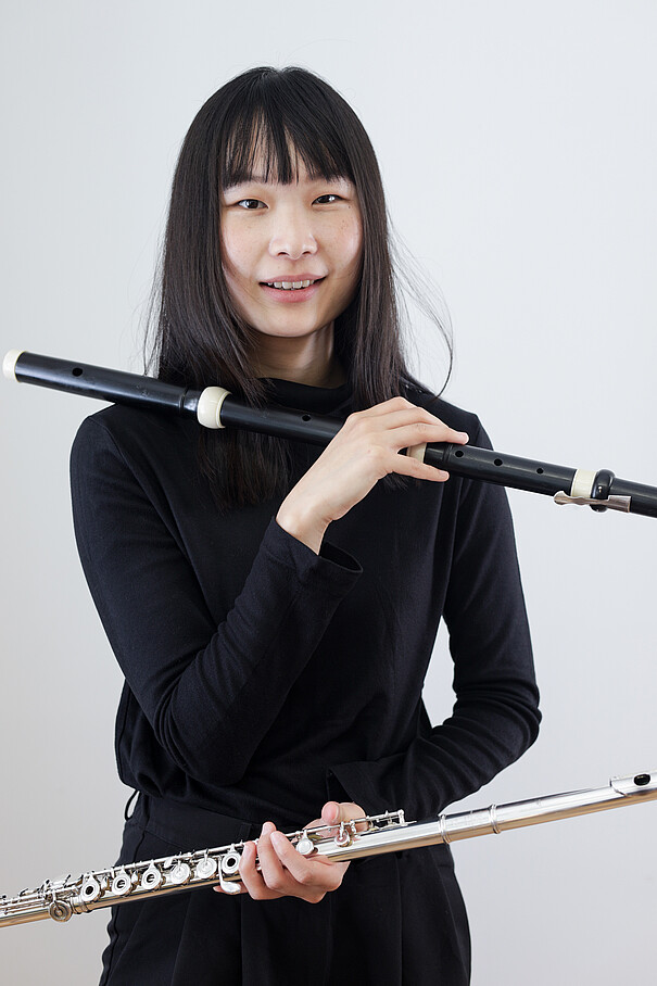 26, Praewa, antigua, barroca, flauta, retrato, sesión, udk