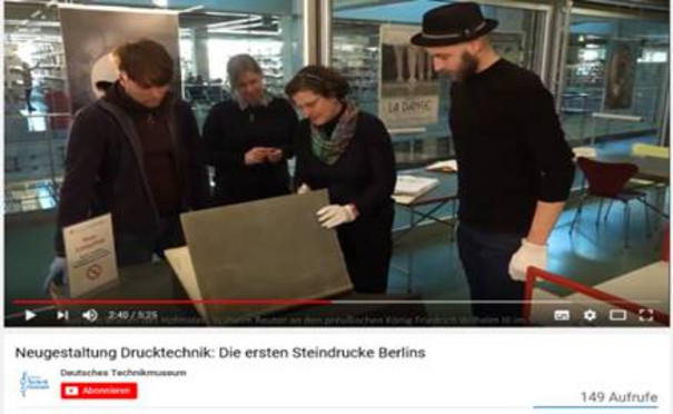 Leihgabe der UdK-Bibliothek an das Deutsche Technikmuseum