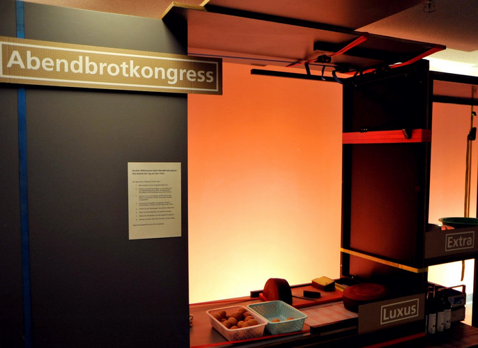 Installation "Abendbrotkongress"