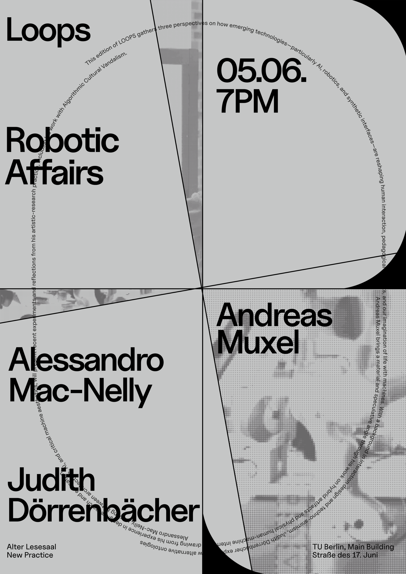 Alessandro Mac-Nelly, Andreas Muxel, Judith Dörrenbächer