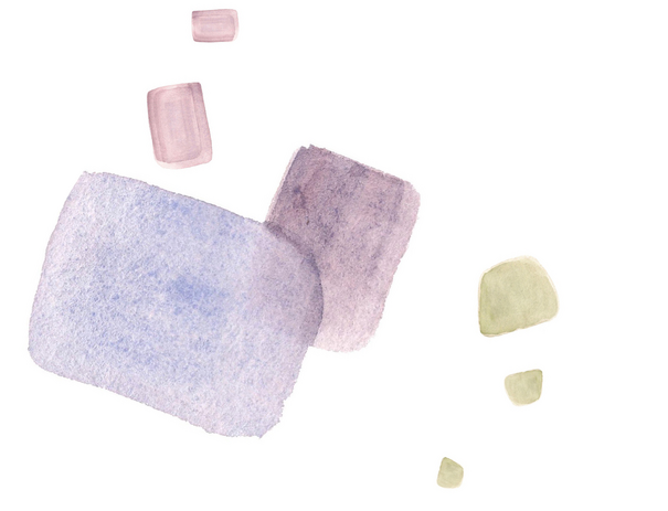 Aquarellzeichnung Steine Svenja Grothusen