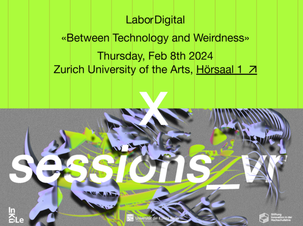 Flyer LaborDigital X sessions_vr Ankündigung Workshop 8.2.2024 in Zürich