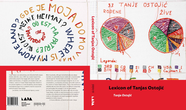 Buchumschlag „Lexicon of Tanjas Ostojić”