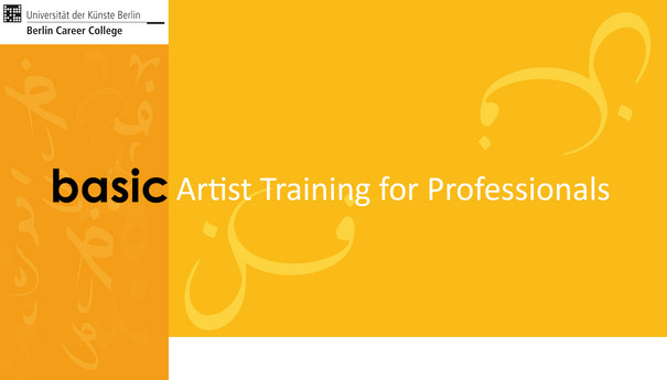 Foto: UdK_Artist_Training
