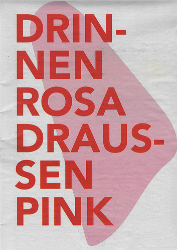 Drinnen rosa, draußen pink : Class Bonvicini:  Publication III / Heike Kabisch …  – UdK Berlin, 2021, 64 S., Ill., Zeitung, Text deutsch und englisch, ISBN 978-3-89462-361-6 (Druck), 798-3-89462-362-3 (pdf), Best.-Nr. 0057, nur Versandkosten