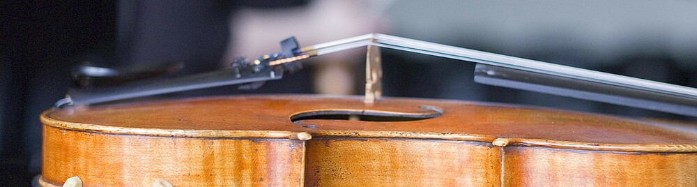 Eine Violine.