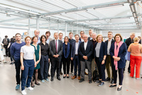 Team des Berlin Open Lab mit Prof. Dr. Christian Thomsen und Prof. Martin Rennert