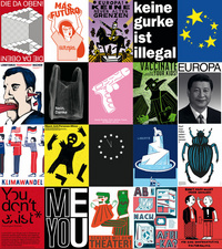 Politische Plakate - Ausstellung der Klassen Wagenbreth und Hickmann der UdK Berlin