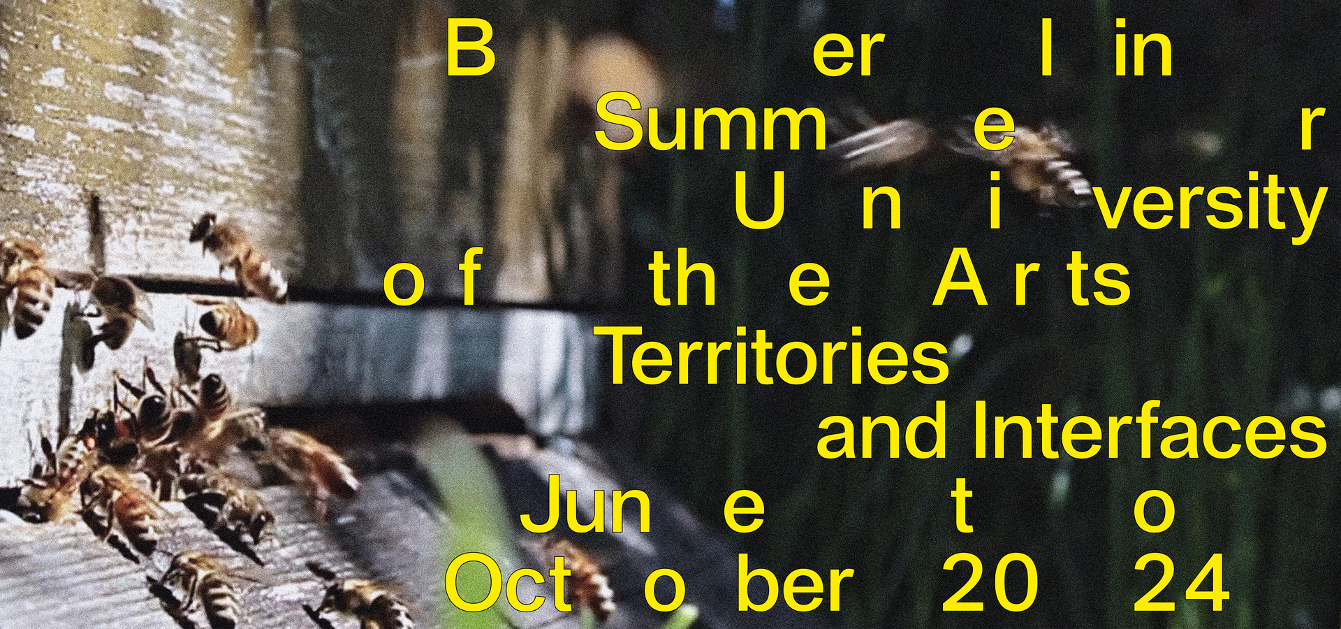 Berlin Summer University of the Arts 2024 Berlin Summer University of the Arts 2024