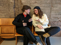 Amelie Plümpe und Isabella Uhl, Frauenbeauftragte der Fakultät Bildende Kunst