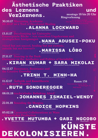 Flyer zur Ringvorlesung.